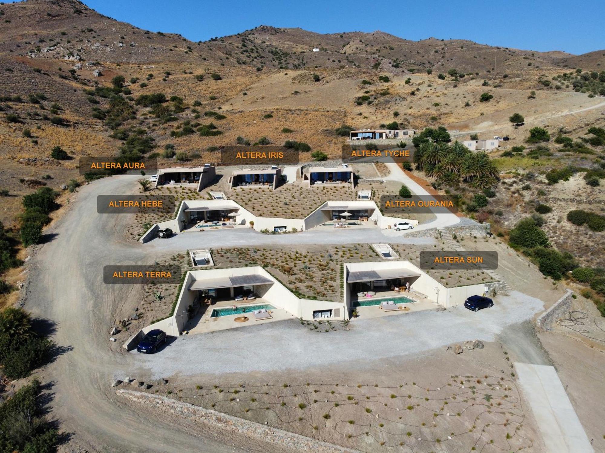 Altera Cave Villas Agios Pavlos  Eksteriør billede